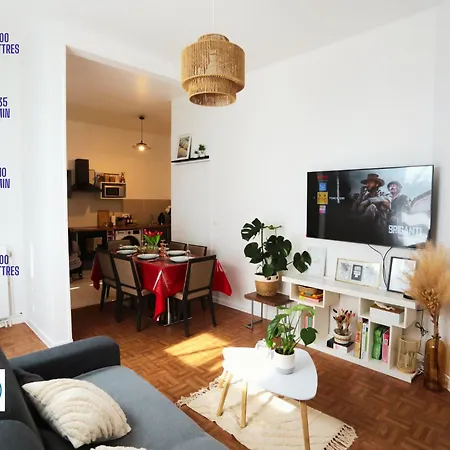 100m Train Rer A, 10' Disneyland, 34' Paris Centre, Parking X2 Apartment Torcy (Seine-et-Marne)